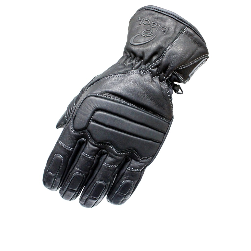 5100-Black-Charge-Leather-Motorcycle-Glove-0