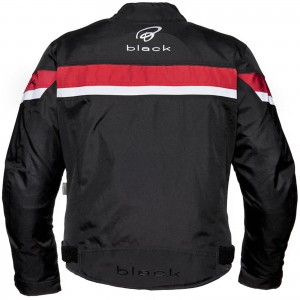 Black-Argon-Evo-Motorcycle-Jacket-Red-New-3