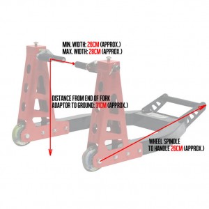 lrgscaleBlack-Pro-Range-Aluminium-Front-Paddock-Stand-Measurements