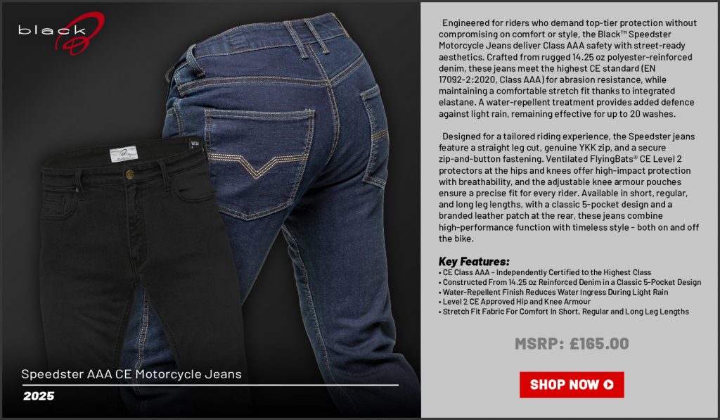 Black Speedster Jeans