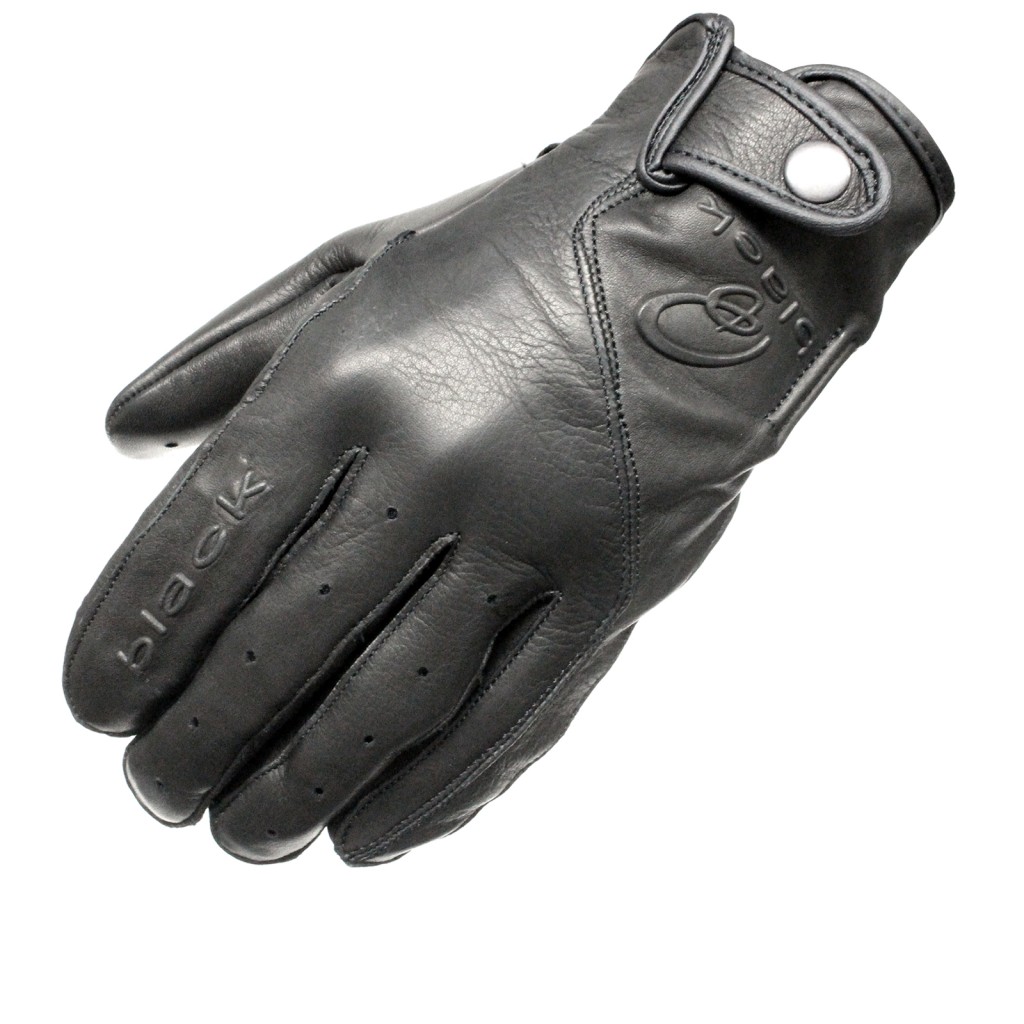5103-Black-Static-Leather-Motorcycle-Glove-0